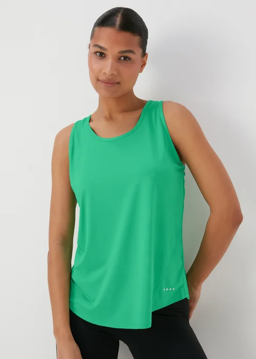 Souluxe Green Mesh Detail Vest - S Image 1
