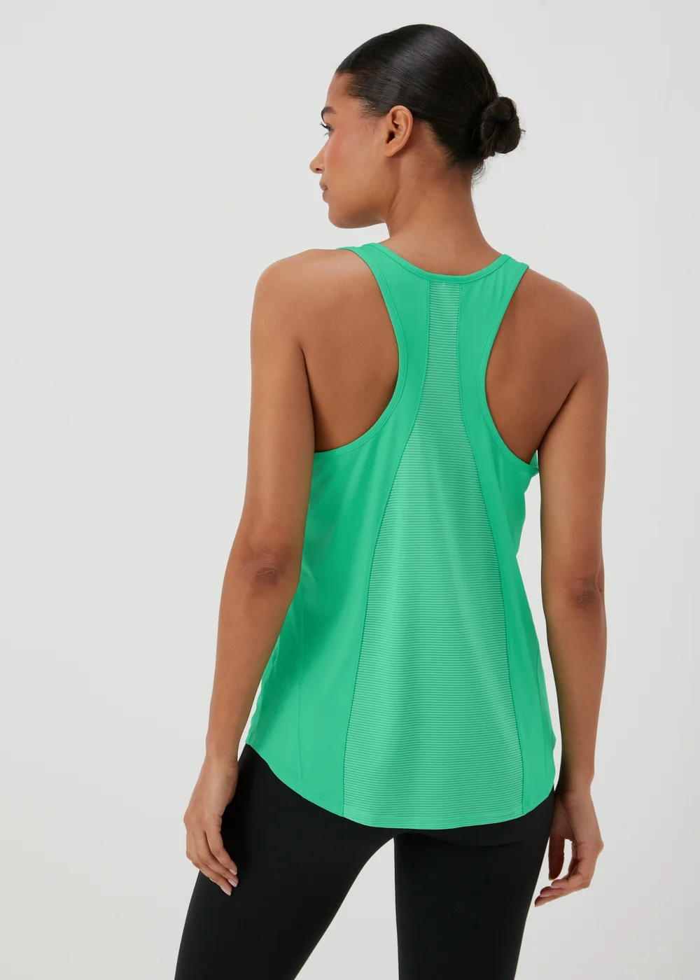 Souluxe Green Mesh Detail Vest - S Image 2