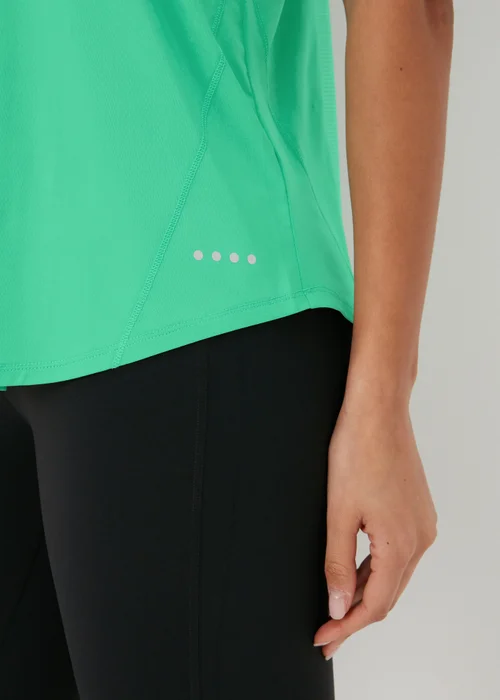 Souluxe Green Mesh Detail Vest - S Image 3