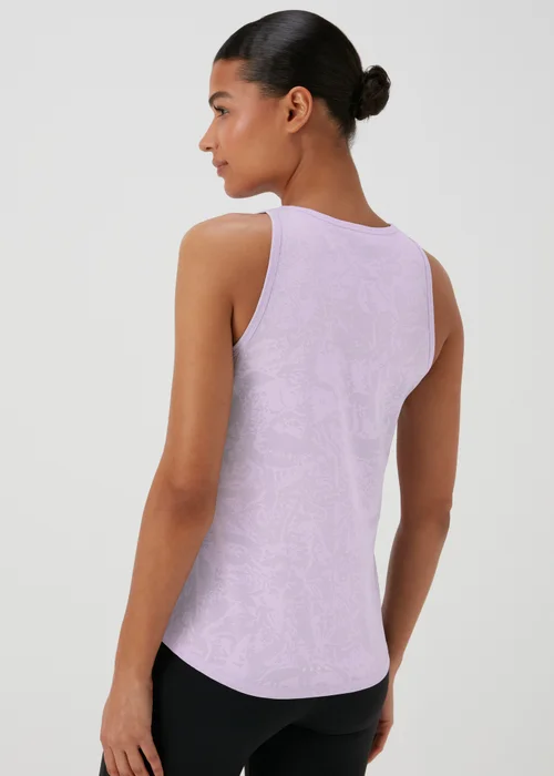 Souluxe Lilac Jacquard Vest - S Image 2