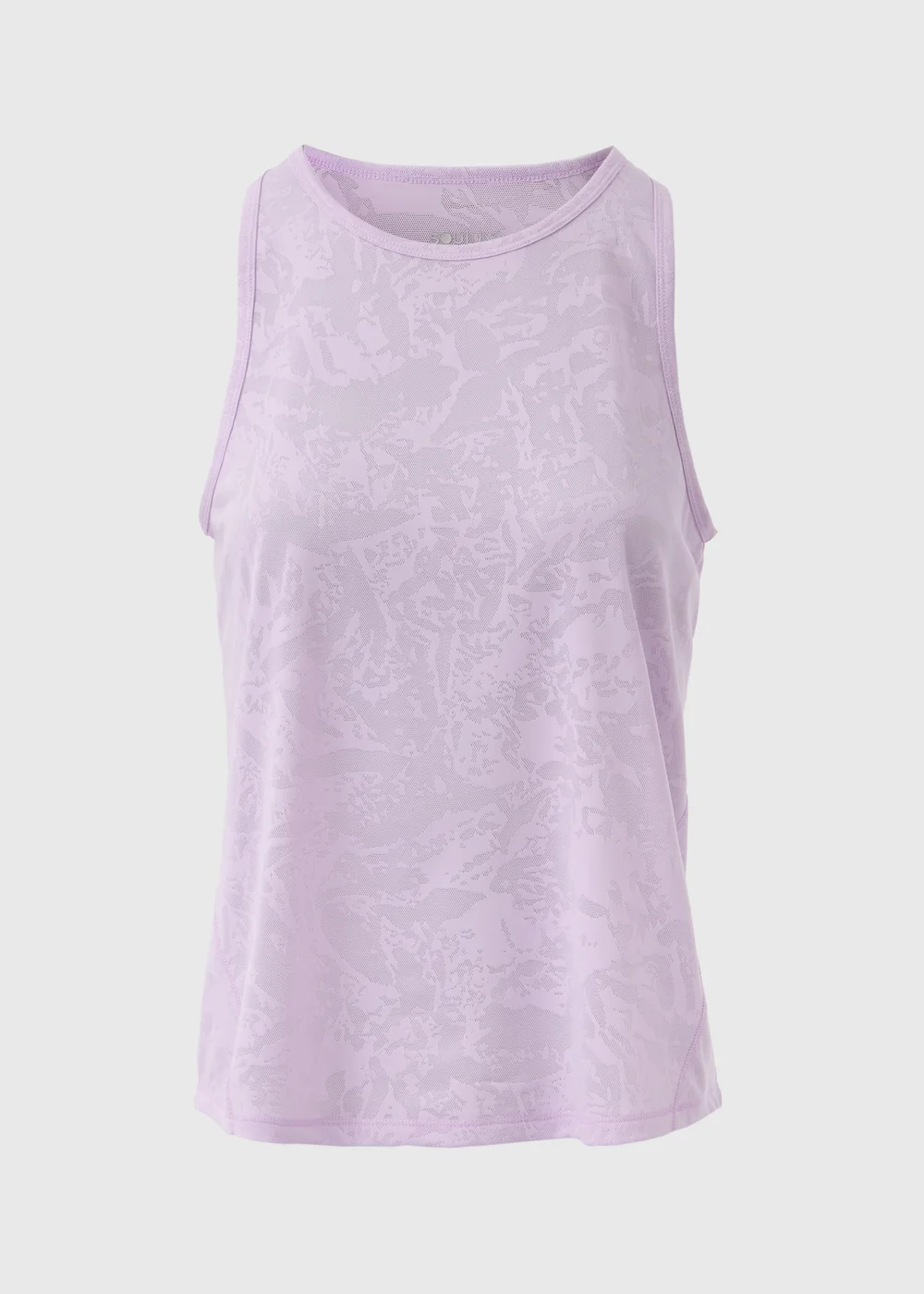 Souluxe Lilac Jacquard Vest - S Image 5