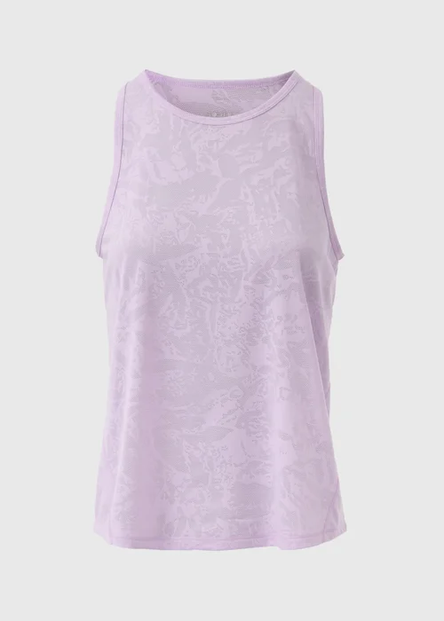 Souluxe Lilac Jacquard Vest - S Image 5