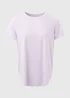Souluxe Lilac Longline T-Shirt - Small Image 5