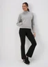 Souluxe Grey Half Zip Top - Small Image 4