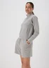 Souluxe Grey Half Zip Top - Small Image 1