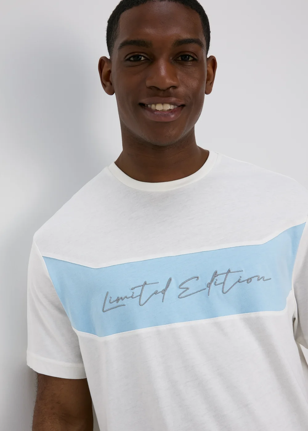 US Athletic Cream Oversized Slogan T-Shirt - Extra small Image 1