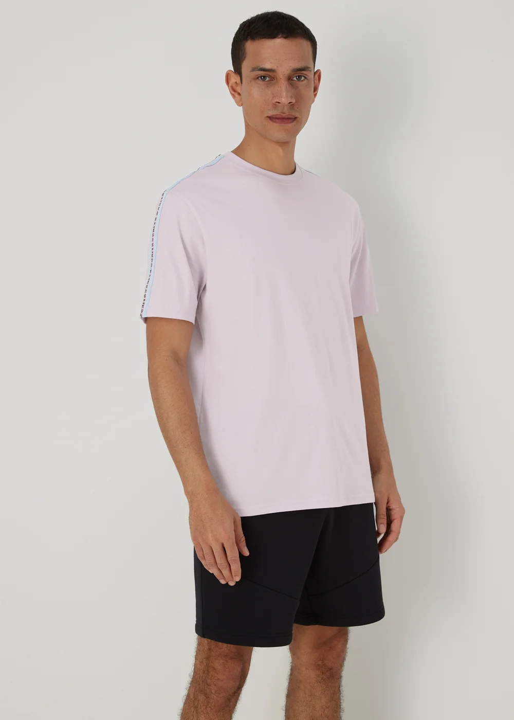 US Athletic Lilac Plain T-Shirt - XS Image 3