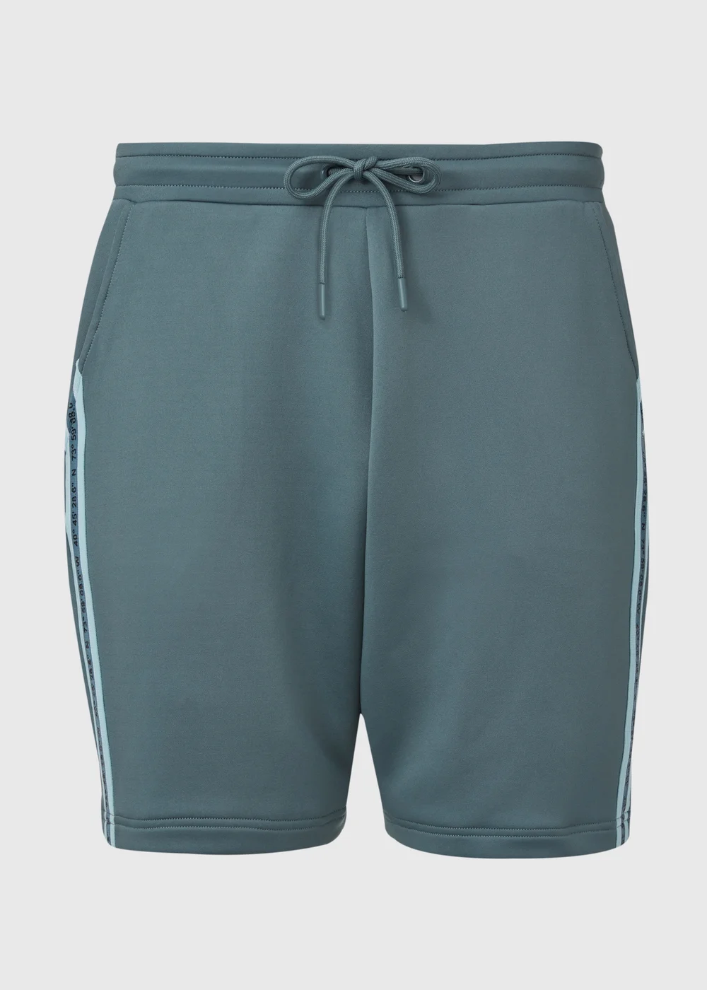 Teal Tape Jogger Shorts - XS Image 5
