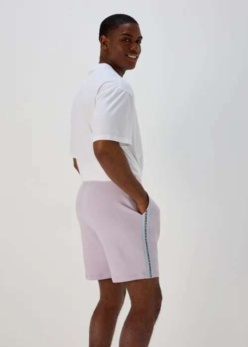 Lilac Tape Jogger Shorts - XS Image 2