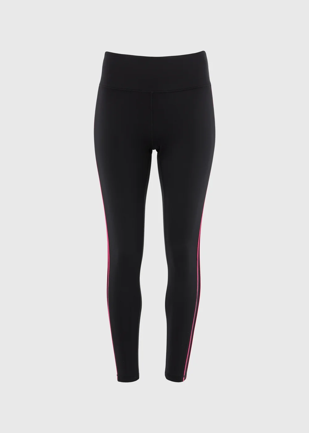 Souluxe Black & Pink Side Stripe Leggings - 8 Image 5