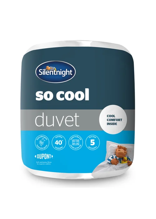 Silentnight White So Cool Duvet (4.5 Tog) - Single Image 1