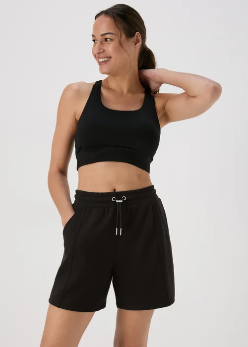 Souluxe Black Sports Shorts - S Image 1