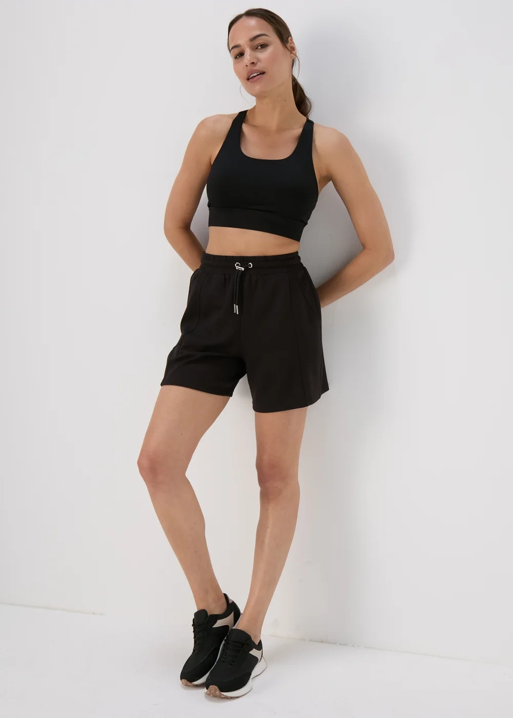 Souluxe Black Sports Shorts - S Image 4