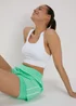Souluxe Green 2 In 1 Sports Shorts - 8 Image 3
