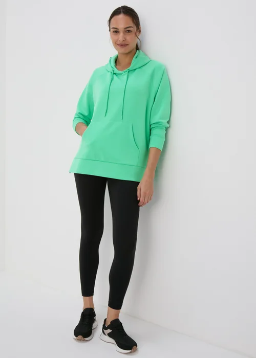 Souluxe Green Longline Hoodie - S Image 4