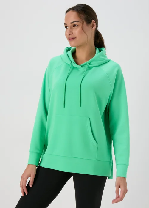 Souluxe Green Longline Hoodie - S Image 1