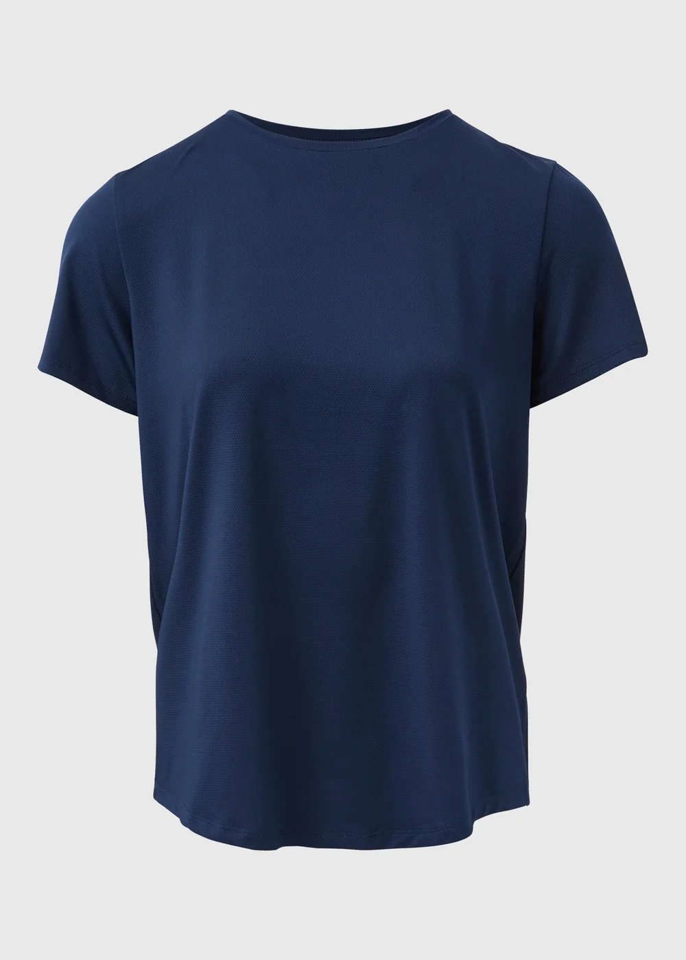 Souluxe Navy Blue Plain T-Shirt - S Image 5