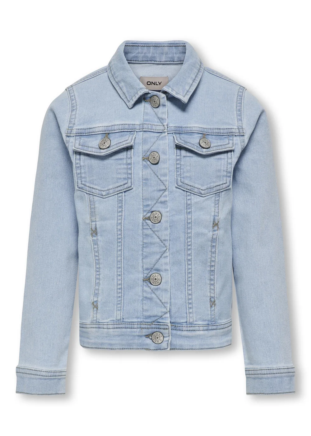 ONLY Girls Blue Denim Jacket (7-14yrs) - 7 Yrs Image 1