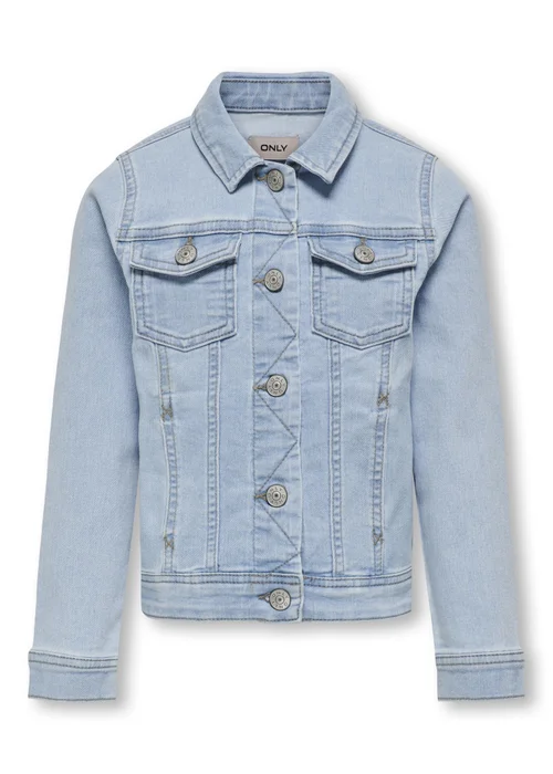 ONLY Girls Blue Denim Jacket (7-14yrs) - 7 Yrs Image 1