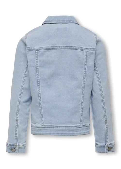 ONLY Girls Blue Denim Jacket (7-14yrs) - 7 Yrs Image 2