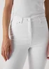 White Ankle Grazer Skinny Jeans - Size 8 Image 3