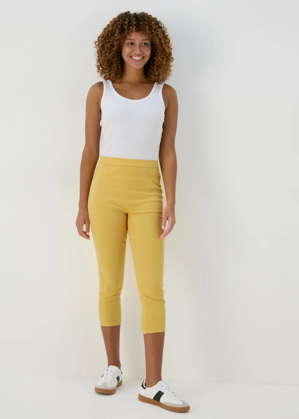 Lemon Rosie Crop Jeggings - 8 Image 1
