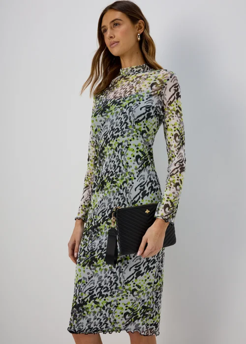 Black Pouch Gold Bee Bag - One Size Image 2