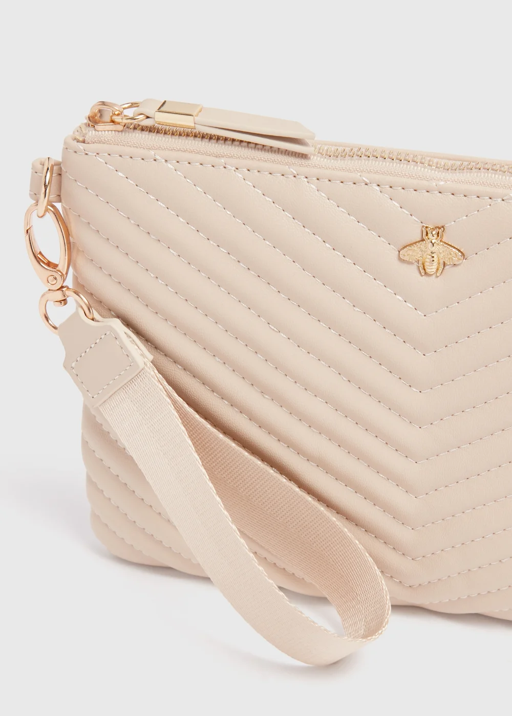 Stone Pouch Gold Bee Bag - One Size Image 4