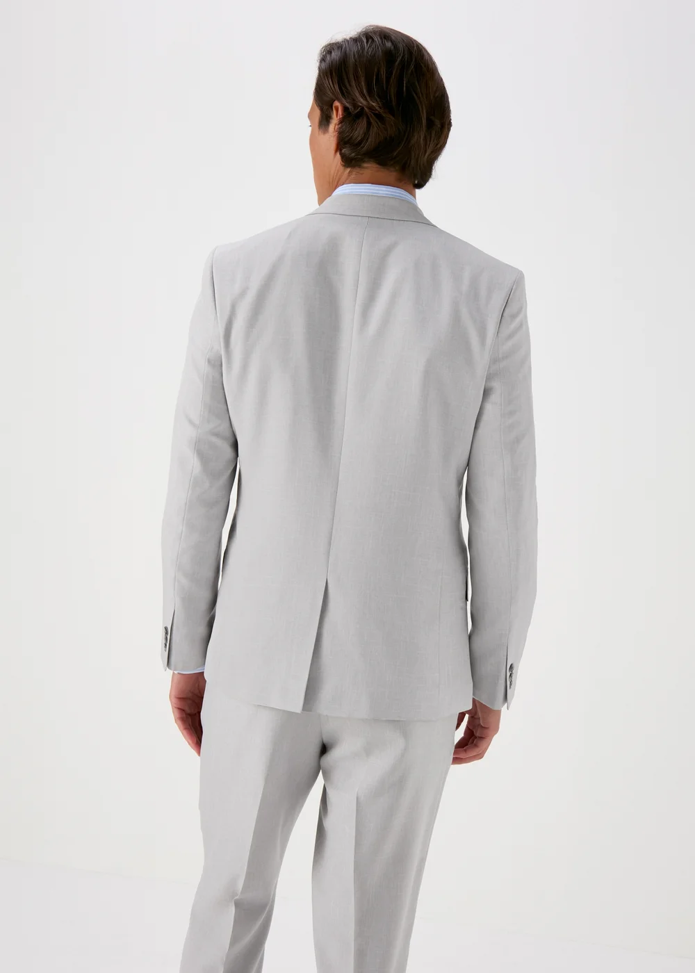 Taylor & Wright Turner Grey Slim Fit Jacket - 38 Chest Long Image 2