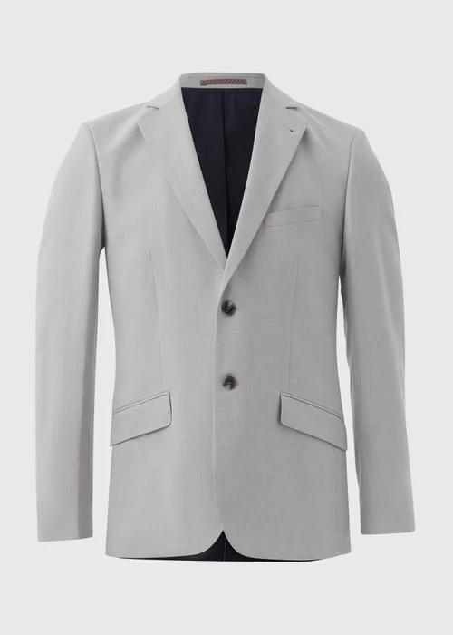 Taylor & Wright Turner Grey Slim Fit Jacket - 38 Chest Long Image 5