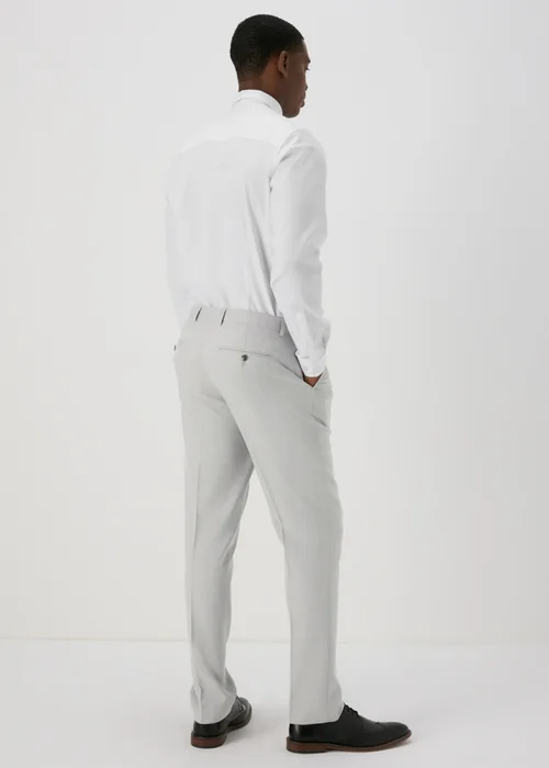 Taylor & Wright Grey Turner Slim Fit Trousers - 30 Waist 31 Leg Image 2