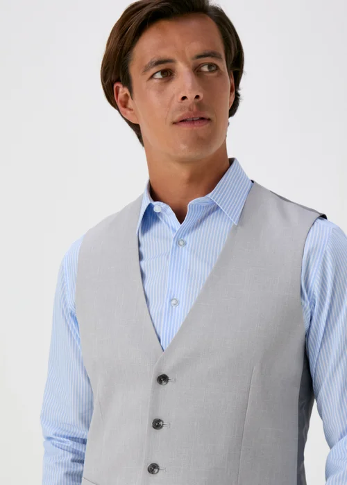 Taylor & Wright Grey Turner Waistcoat - Small Image 3