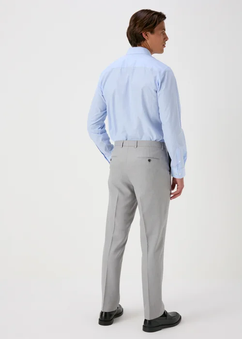 Taylor & Wright Grey Turner Tailored Fit Trousers - 32 Waist 29 Leg Image 2