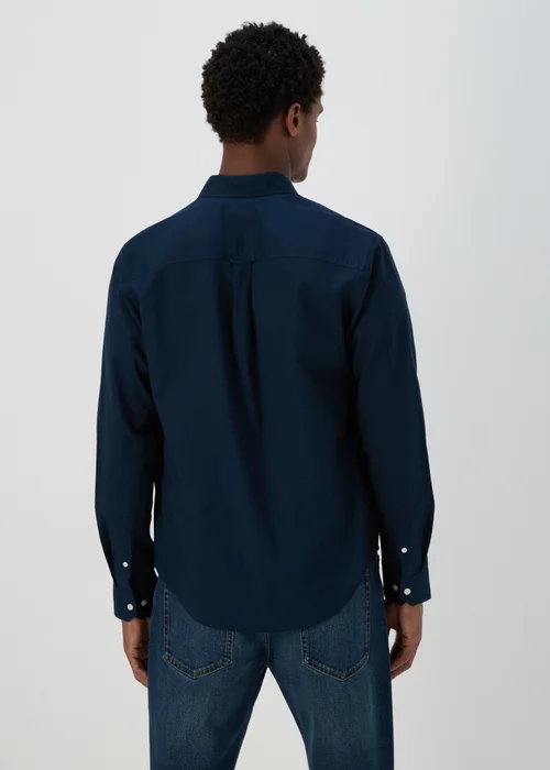 Navy Oxford Shirt - S Image 2