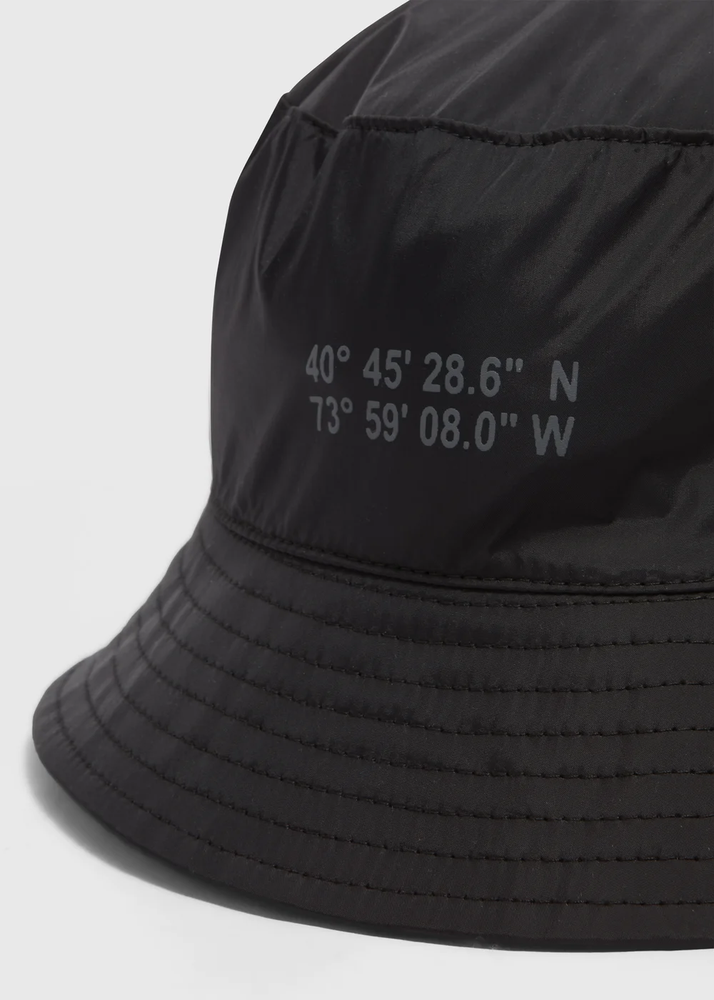 Black Bucket Hat - S/M Image 2