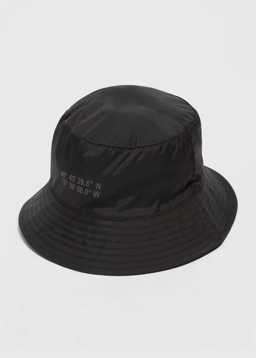 Black Bucket Hat - S/M Image 1