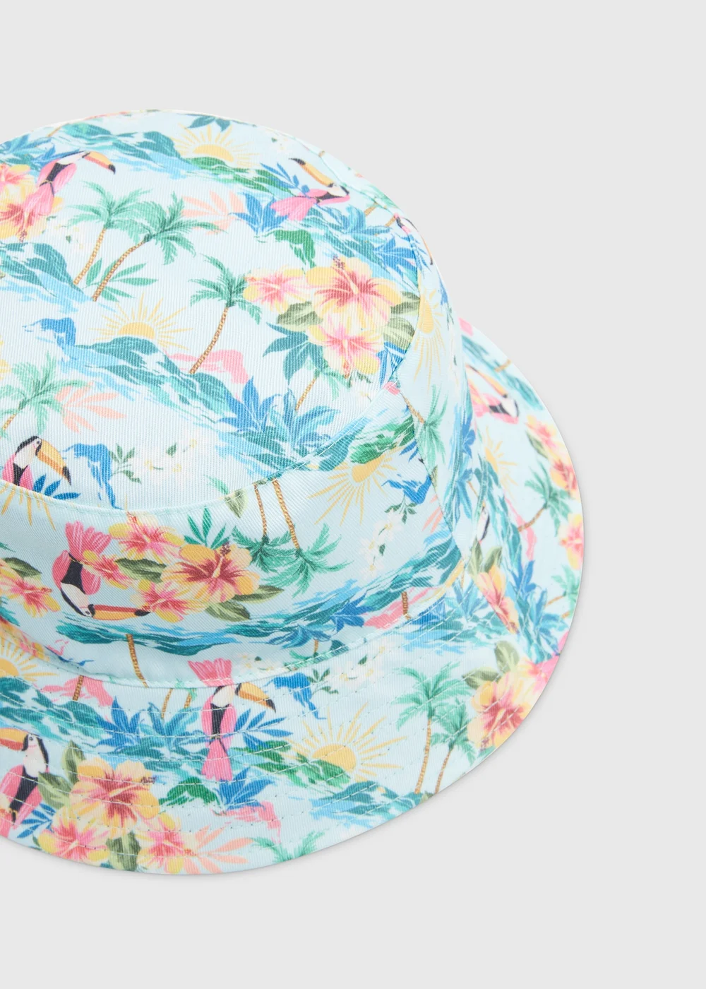 Multi Coloured Reversible Bucket Hat - S/M Image 2