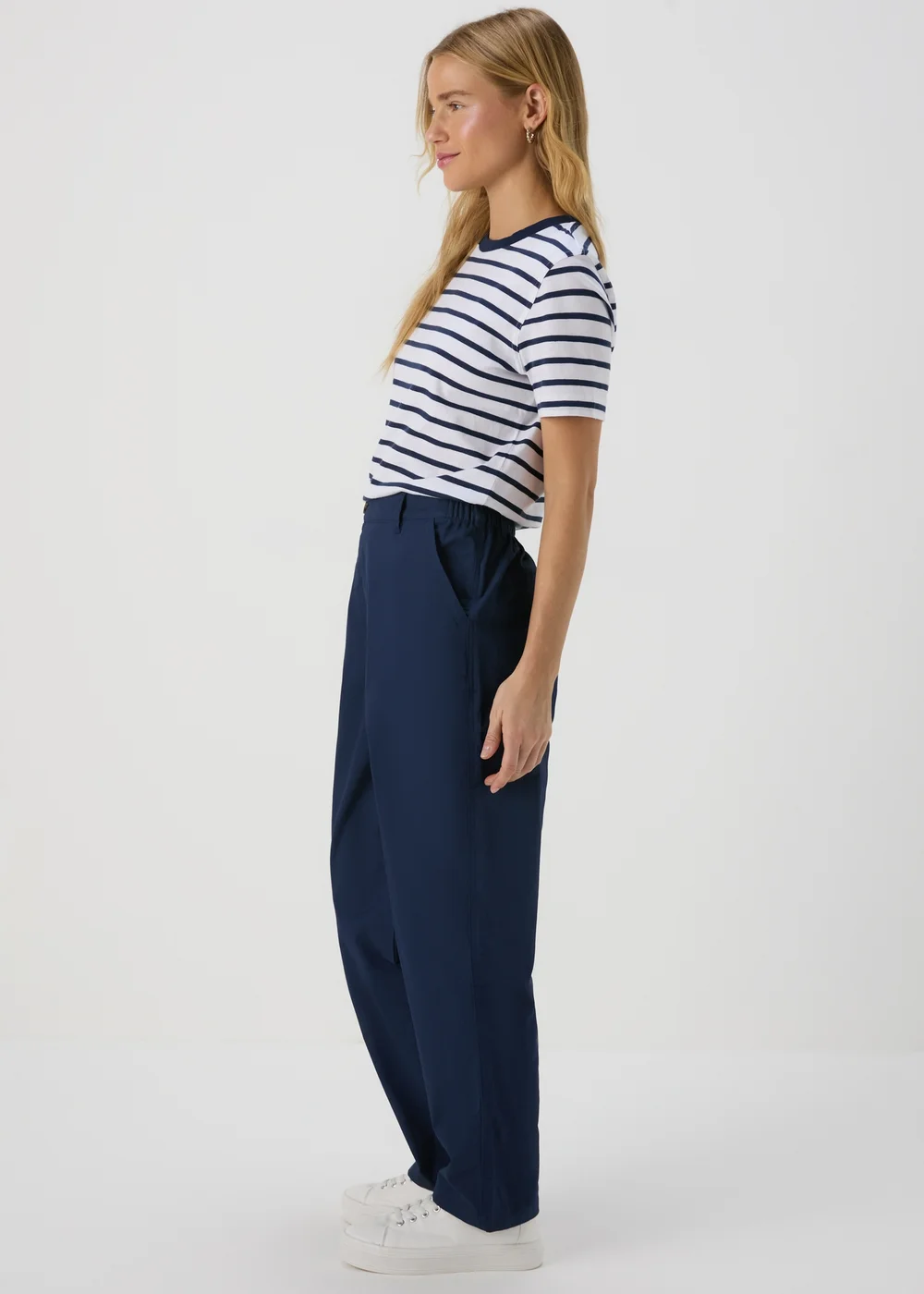 Navy Chino Trousers - 8 Image 2