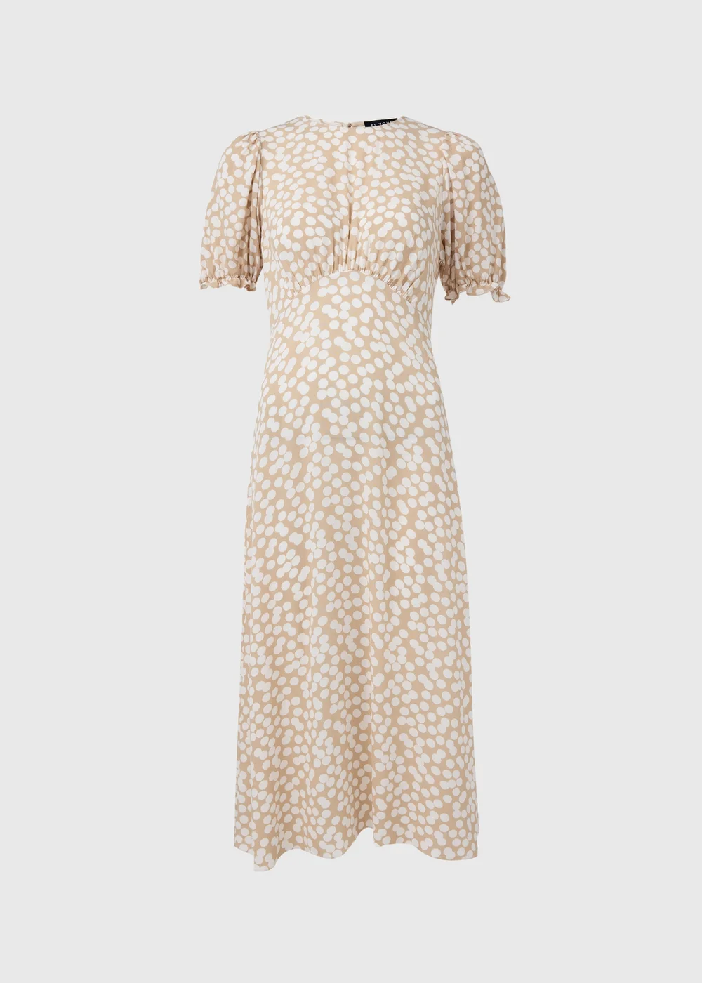 Et Vous Nude Spot Print Midi Tea Dress - 8 Image 5