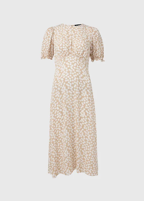Et Vous Nude Spot Print Midi Tea Dress - 8 Image 5