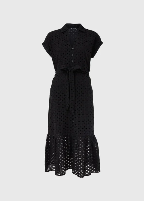 Et Vous Black Schiffli Shirt Dress - 8 Image 5