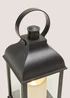 Black Mini Plastic Lantern (22cm x 10cm x 10cm) Image 2