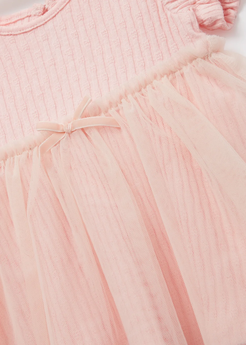 Baby Pink Tutu Dress (Newborn-18mths) - Newborn Image 2