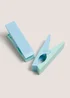 2 Pack Blue Towel Clips Image 2