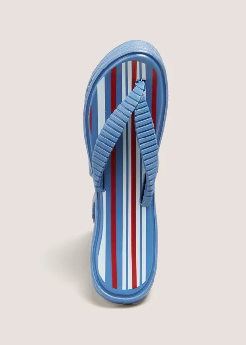 2 Pack Blue Beach Flipflop Towel Clips Image 2