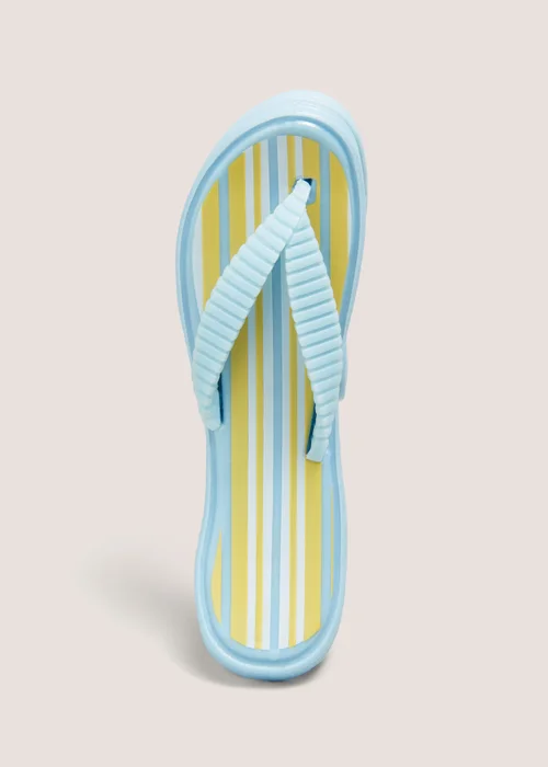 2 Pack Light Blue Beach Flipflop Towel Clips Image 2