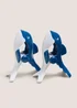2 Pack Blue Beach Whale Towel Clips Image 1