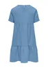 ONLY Girls Blue 3 Piece Layered Mini Dress (6-13yrs) - 10 Yrs Image 2