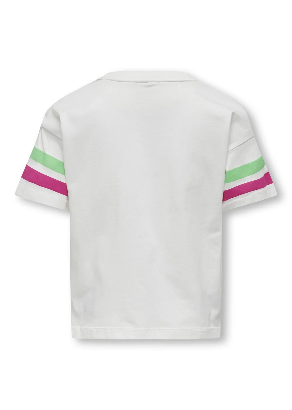 ONLY Girls White 37 Logo T-Shirt (5-14yrs) - 5-6 Yrs Image 3