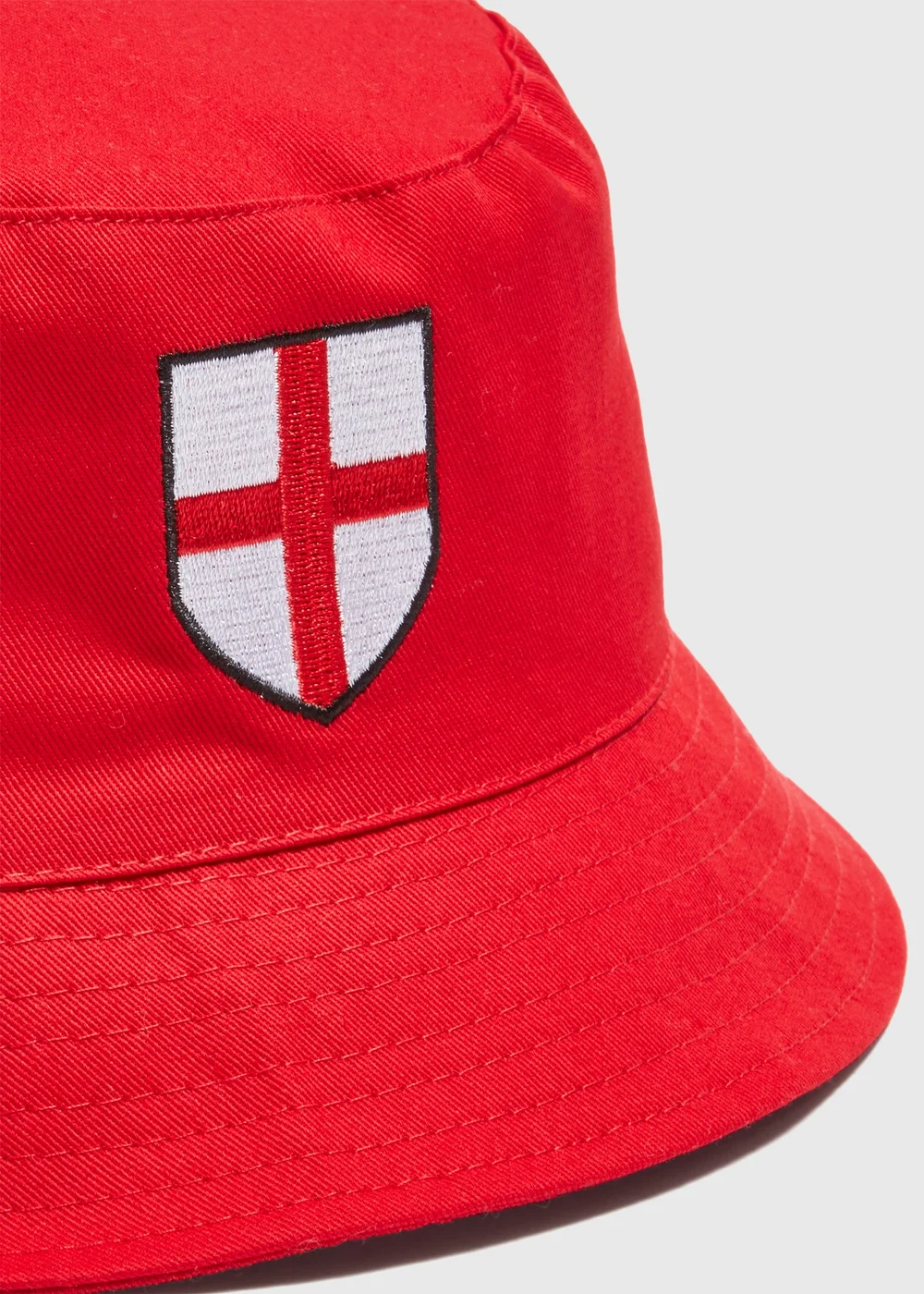 Red England Bucket Hat - Small/Medium Image 2